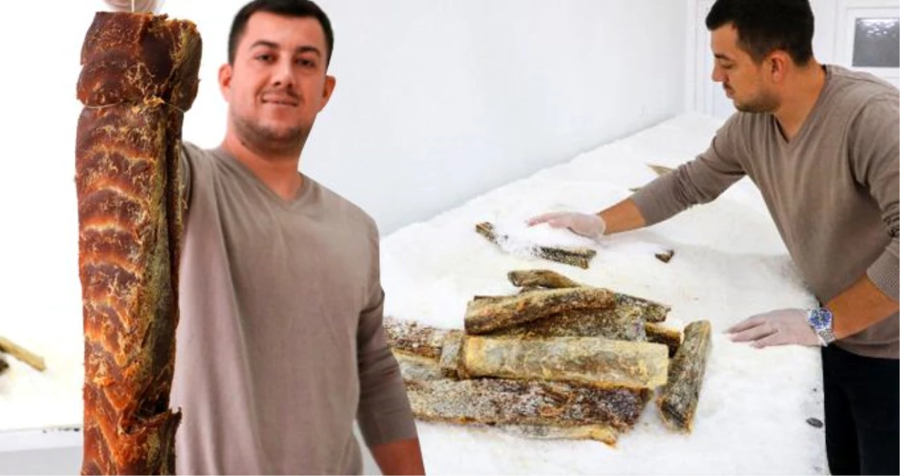 Türkiye\'de ilk kez üretilen balık pastırmasına talep yağıyor