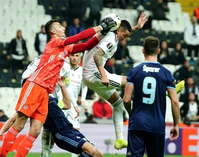 UEFA Avrupa Ligi: Beşiktaş: 2 - Slovan Bratislava: 1 Maç ...