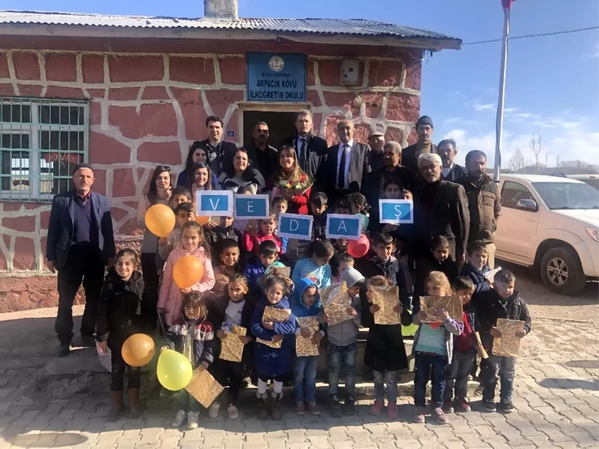 VEDAŞ heyetinden köy öğretmenlerine ziyaret