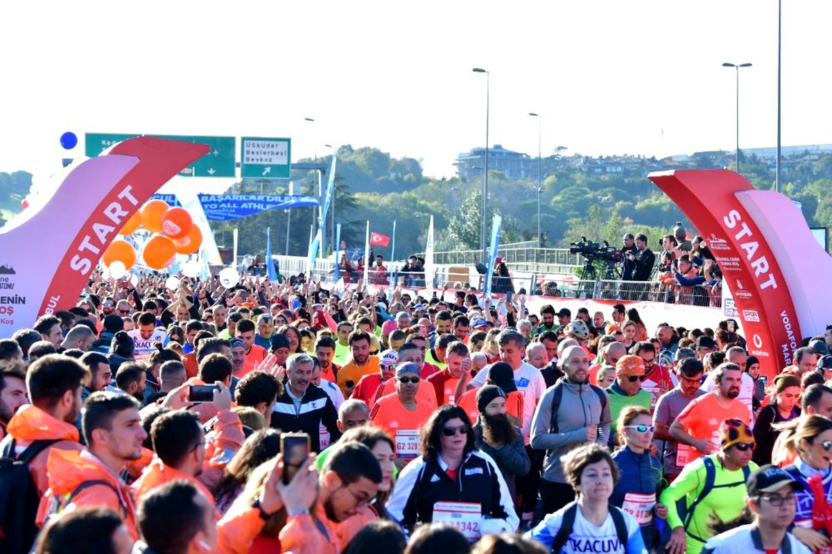 Vodafone 41\'inci İstanbul Maratonu\'nda bağış rekoru kırıldı