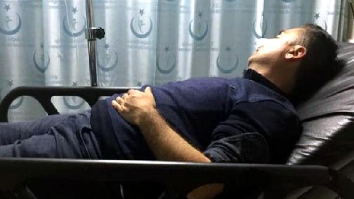 Yol tartışmasında taksici beyzbol sopasıyla dövüldü