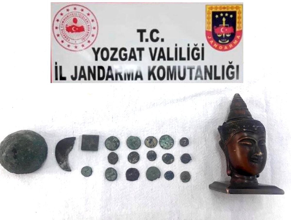 Yozgat\'ta tarihi eser operasyonu