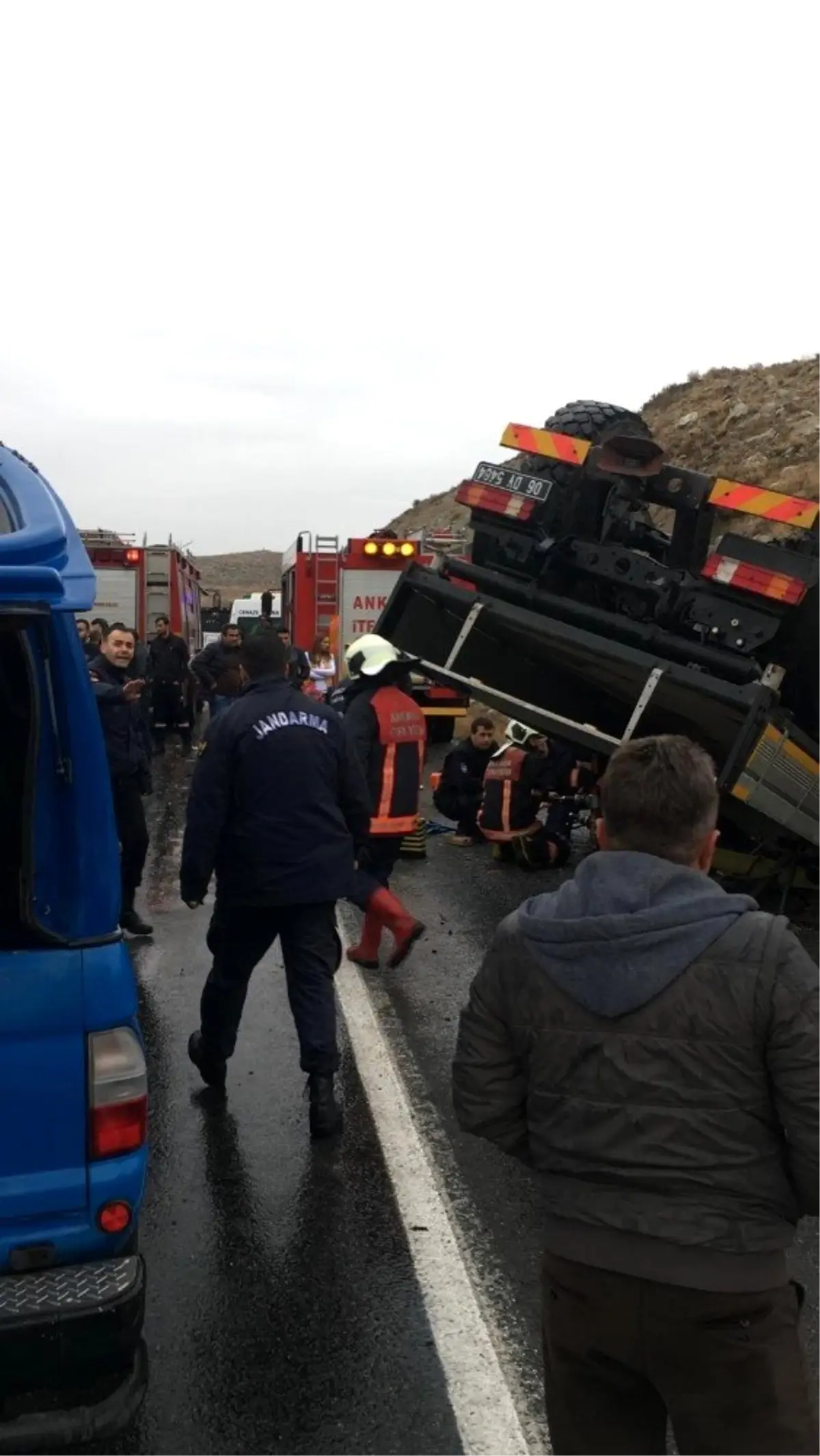 Ankara\'da trafik kazası: 1 ölü