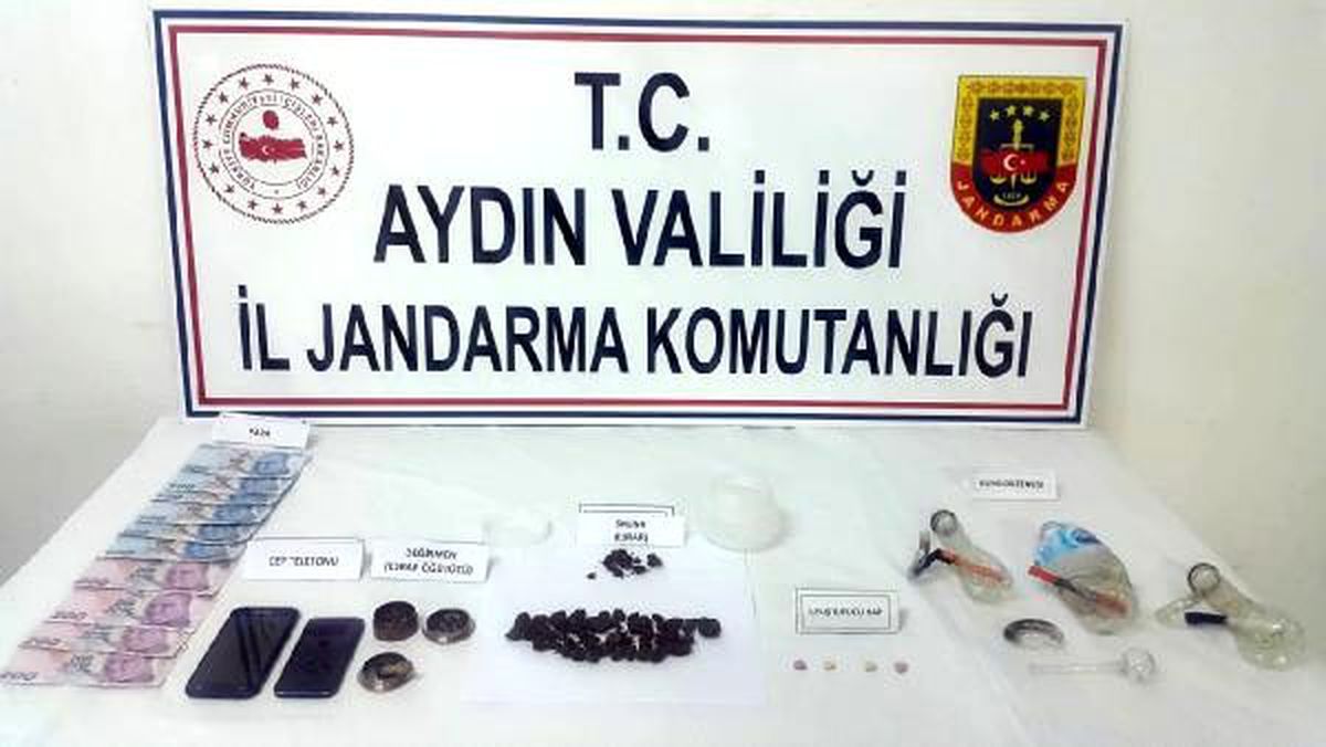 Aydın\'da uyuşturucu operasyonu: 3 gözaltı