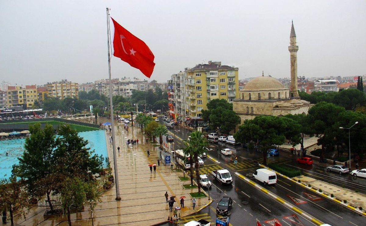 Aydın yağmura doydu