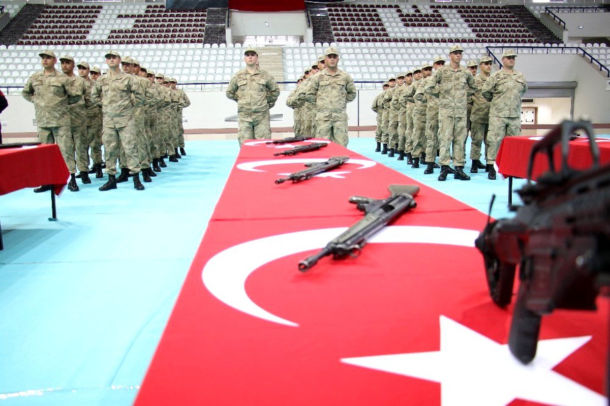 Elazığ\'da Mehmetçikler yemin etti