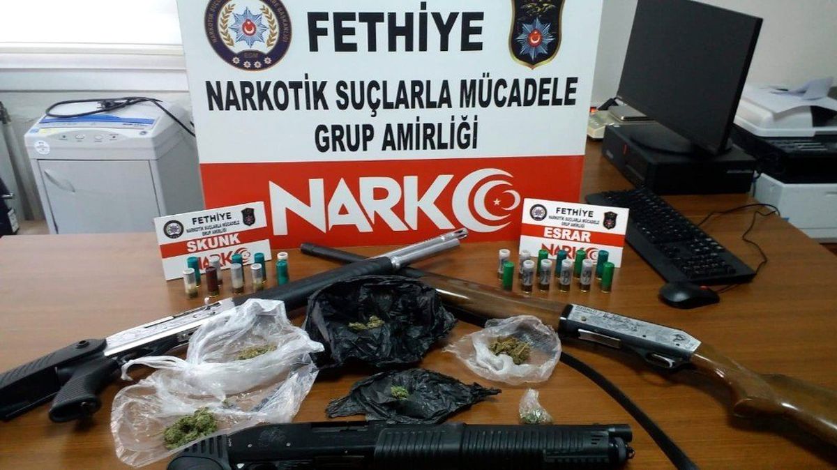 Fethiye\'de uyuşturucu operasyonu