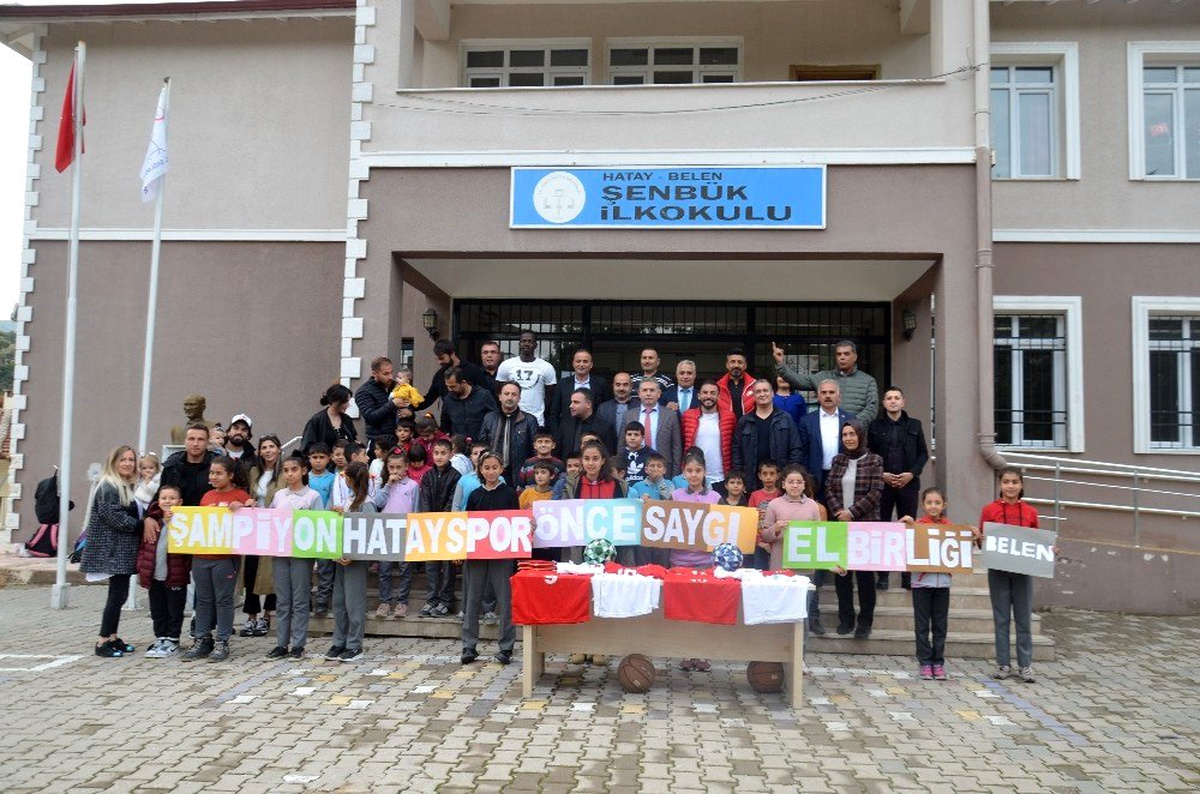 Hatayspor\'dan "El birliği" projesine destek