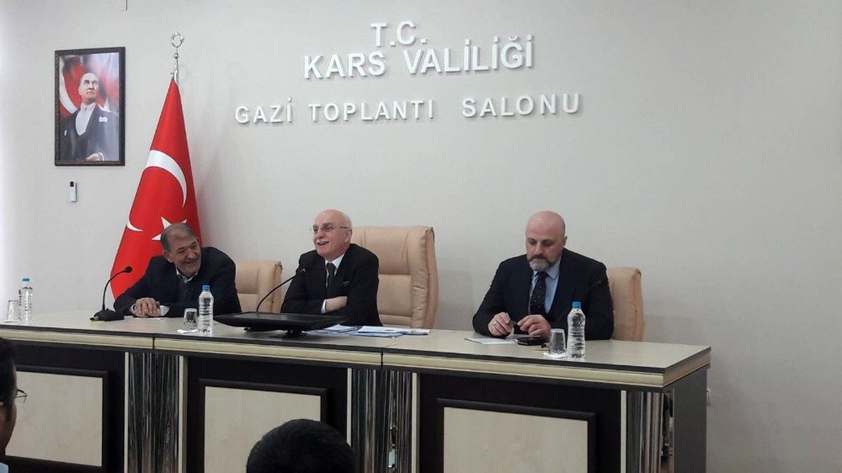 İçişleri Bakan Yardımcısı Tayyip Sabri Erdil Kars\'ta