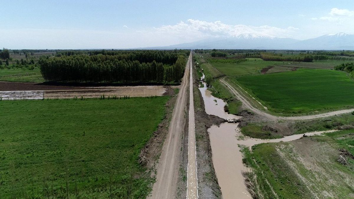 Iğdır\'da 352 bin 860 dekar tarım arazisi sulandı