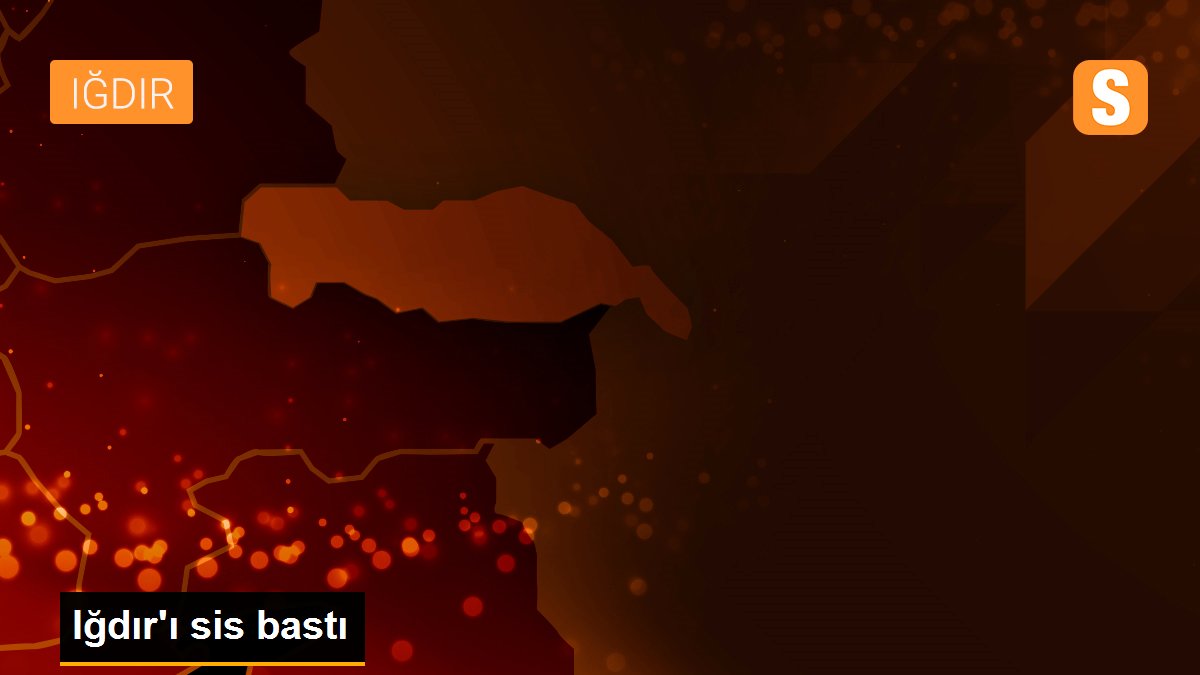 Iğdır\'ı sis bastı