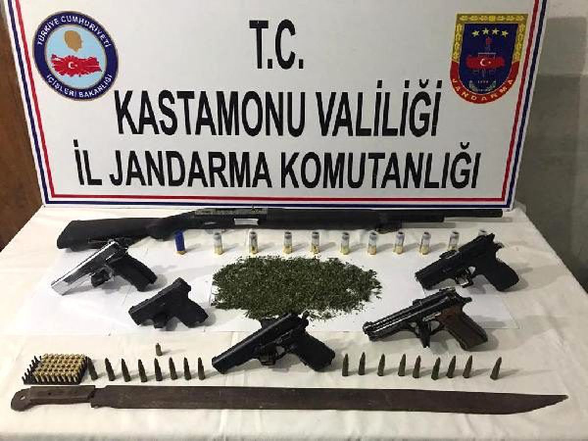Kastamonu\'da uyuşturucuya 5 tutuklama