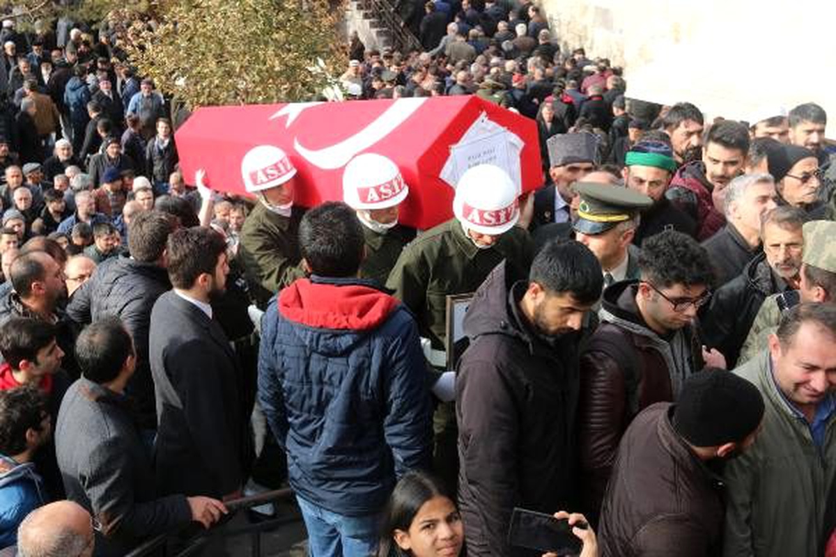 Kore gazisi, son yolculuğuna uğurlandı
