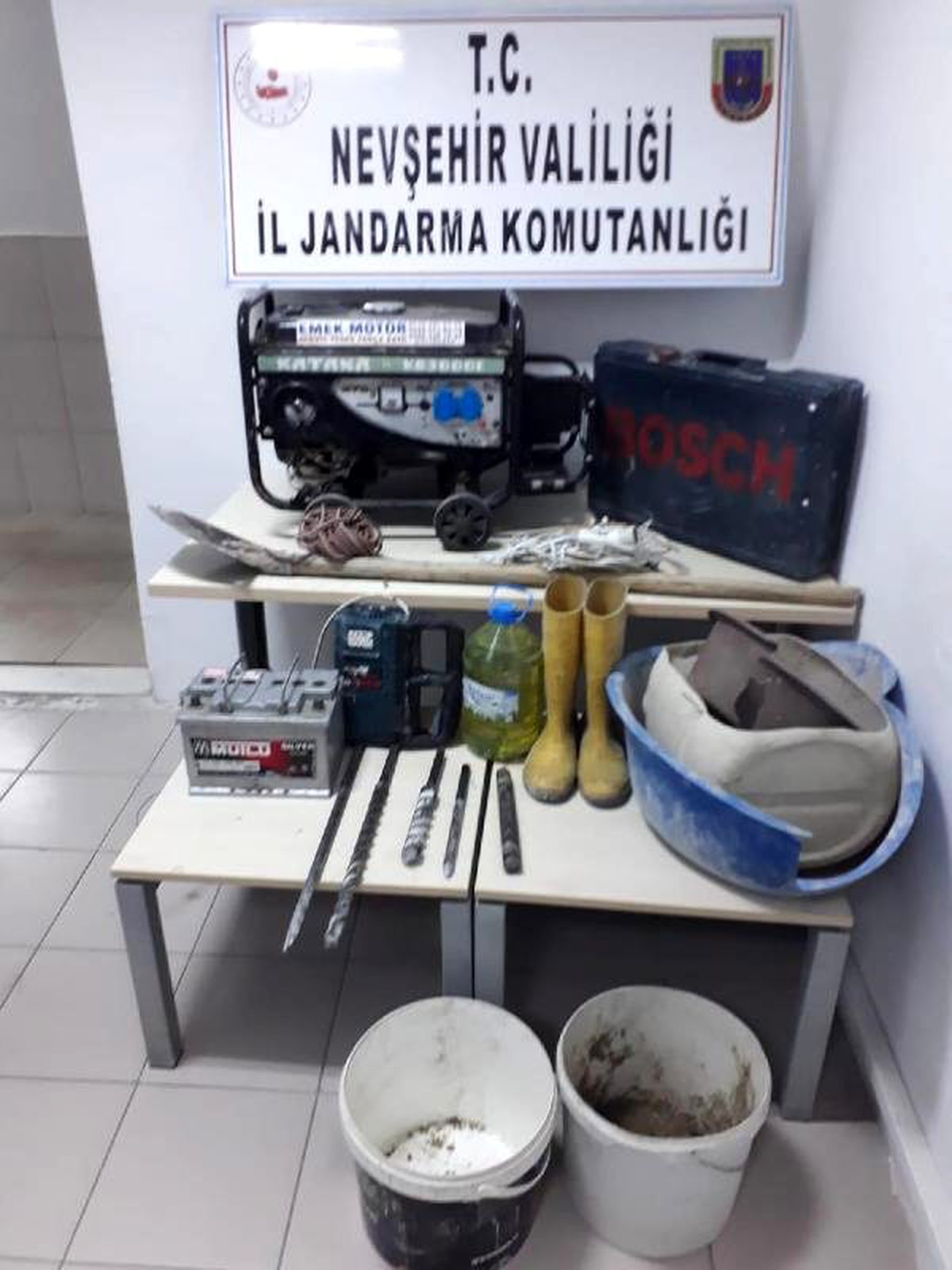 Nevşehir\'de define kazasına 6 gözaltı