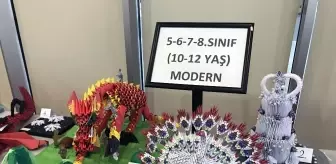 Origami yarışmasında ödüller verildi