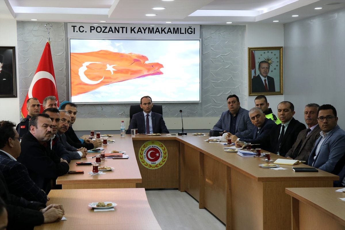 Pozantı\'da kış tedbirleri toplantısı yapıldı