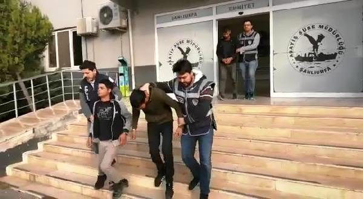 Şanlıurfa\'da akü hırsızlığına 3 tutuklama