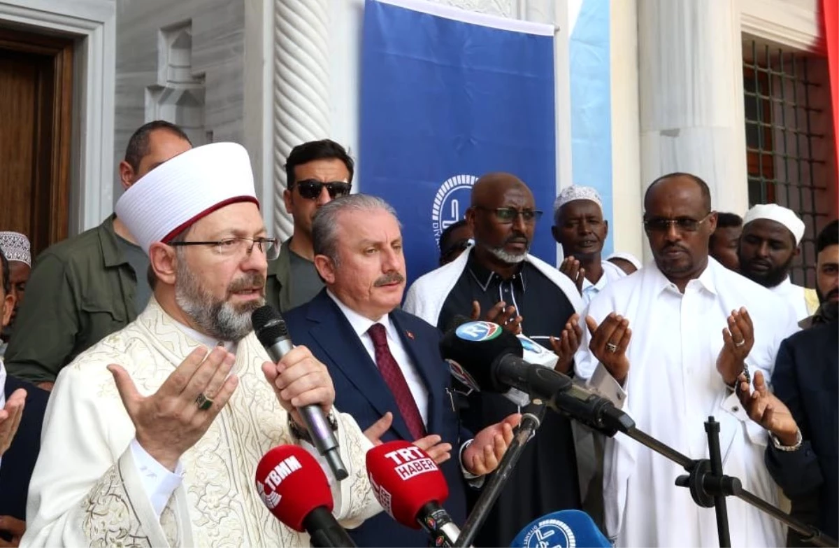 TBMM Başkanı Şentop, Cibuti\'de 2. Abdülhamid Han Camisi\'ni açtı