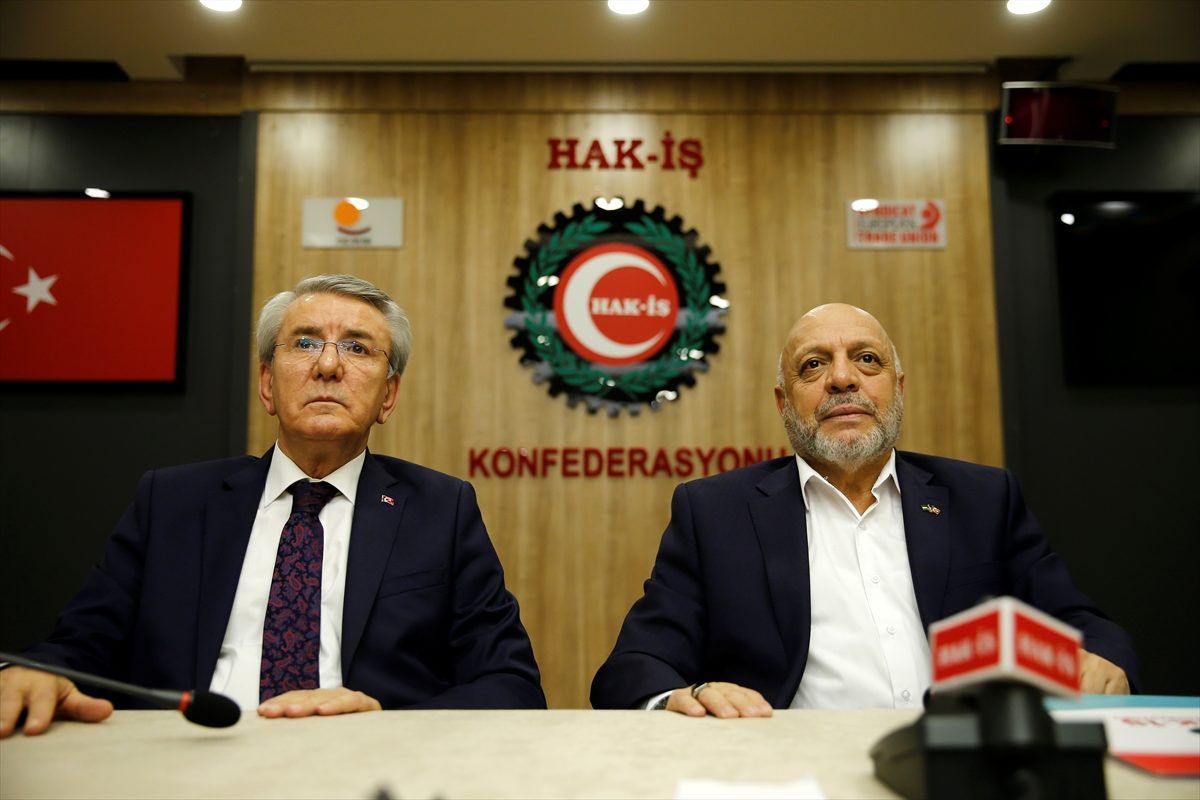 Türk-İş\'ten Hak-İş\'e "asgari ücret" ziyareti