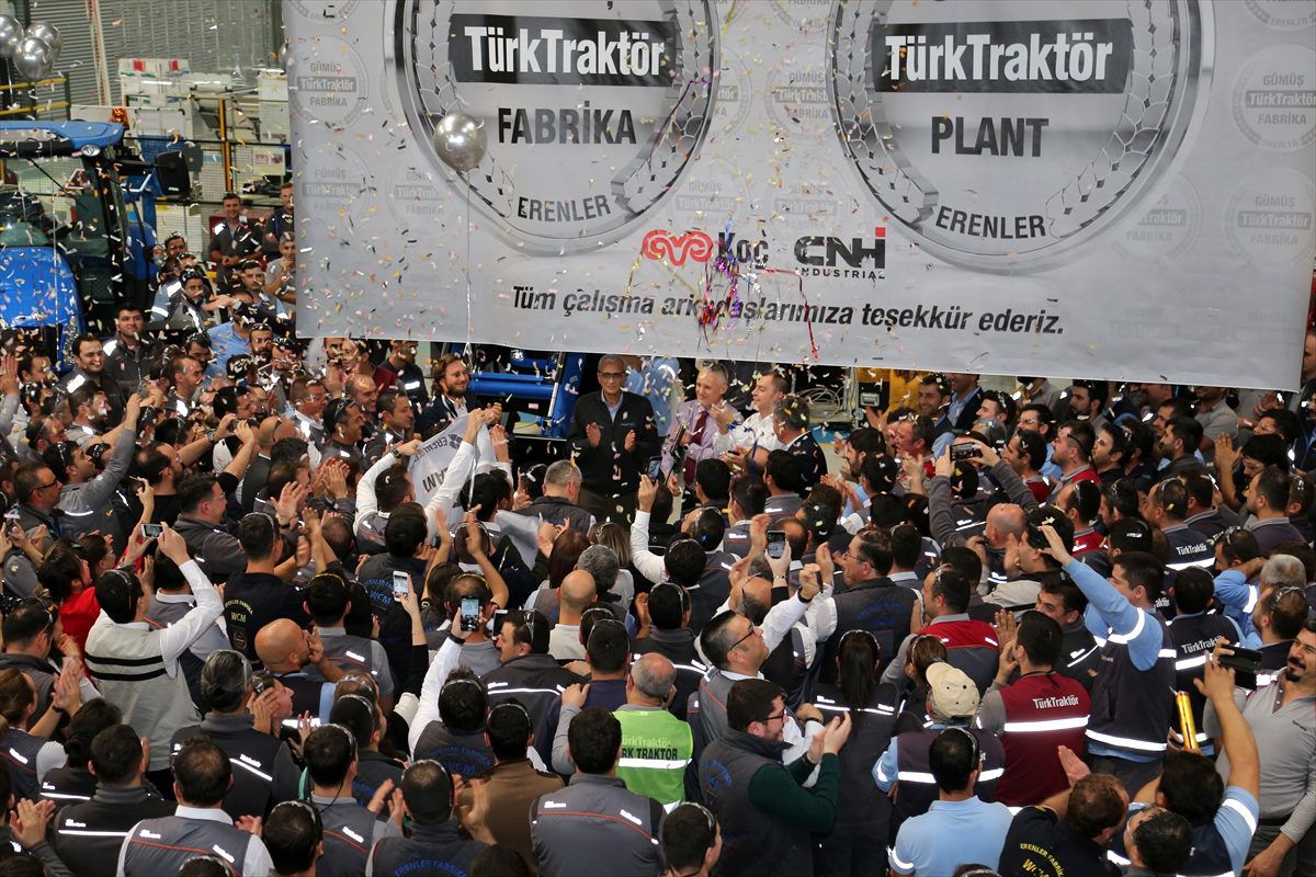 TürkTraktör Erenler Fabrikası üretim başarısını "gümüş seviyeye" taşıdı