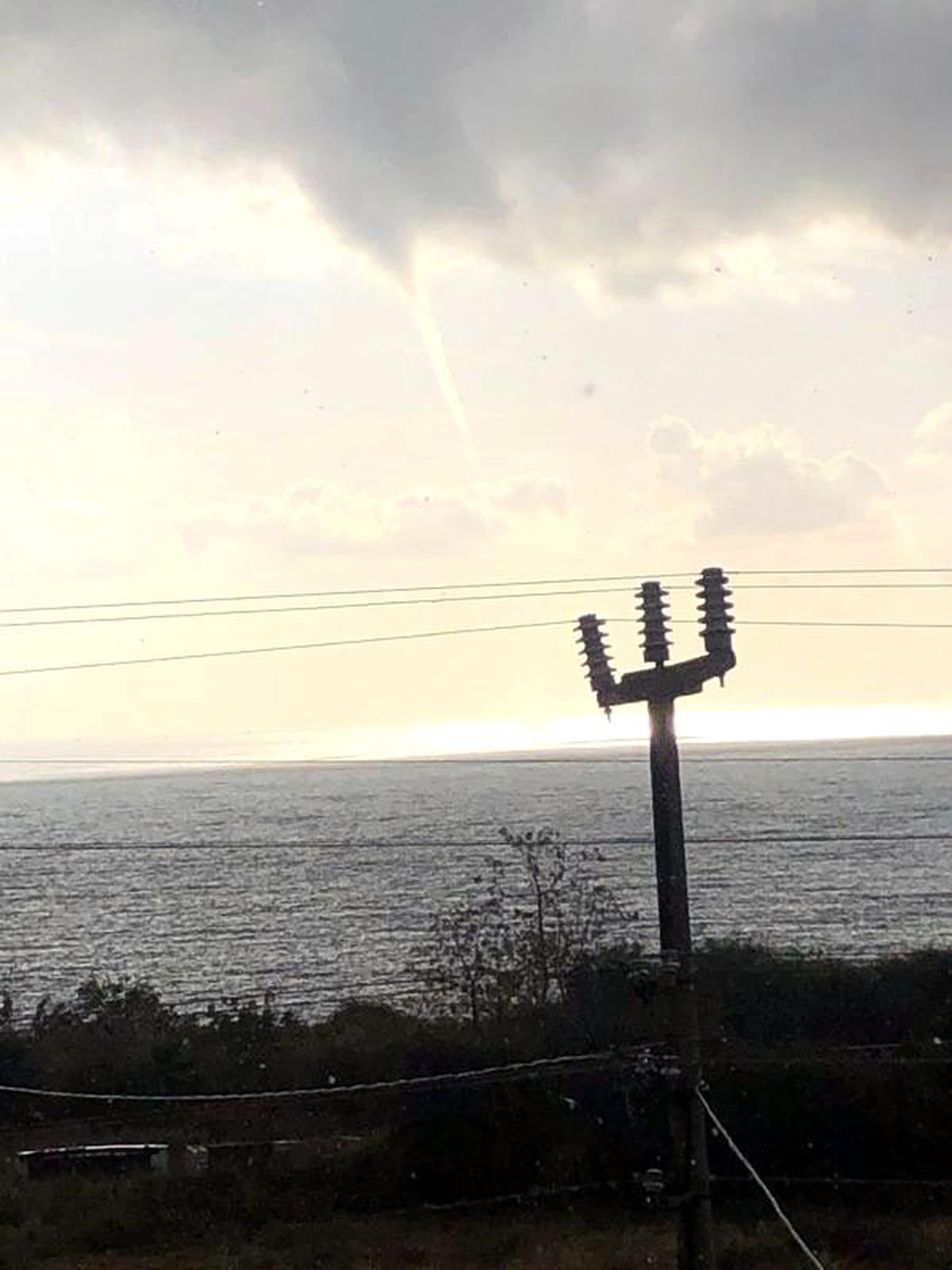 Alanya\'da denizde hortum çıktı