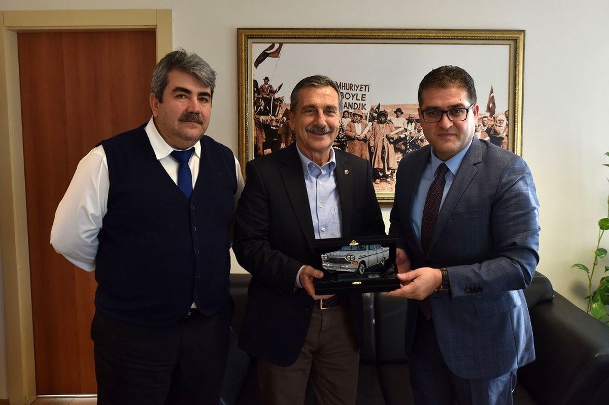 Başkan Ataç ESGAZ\'ı ziyaret etti