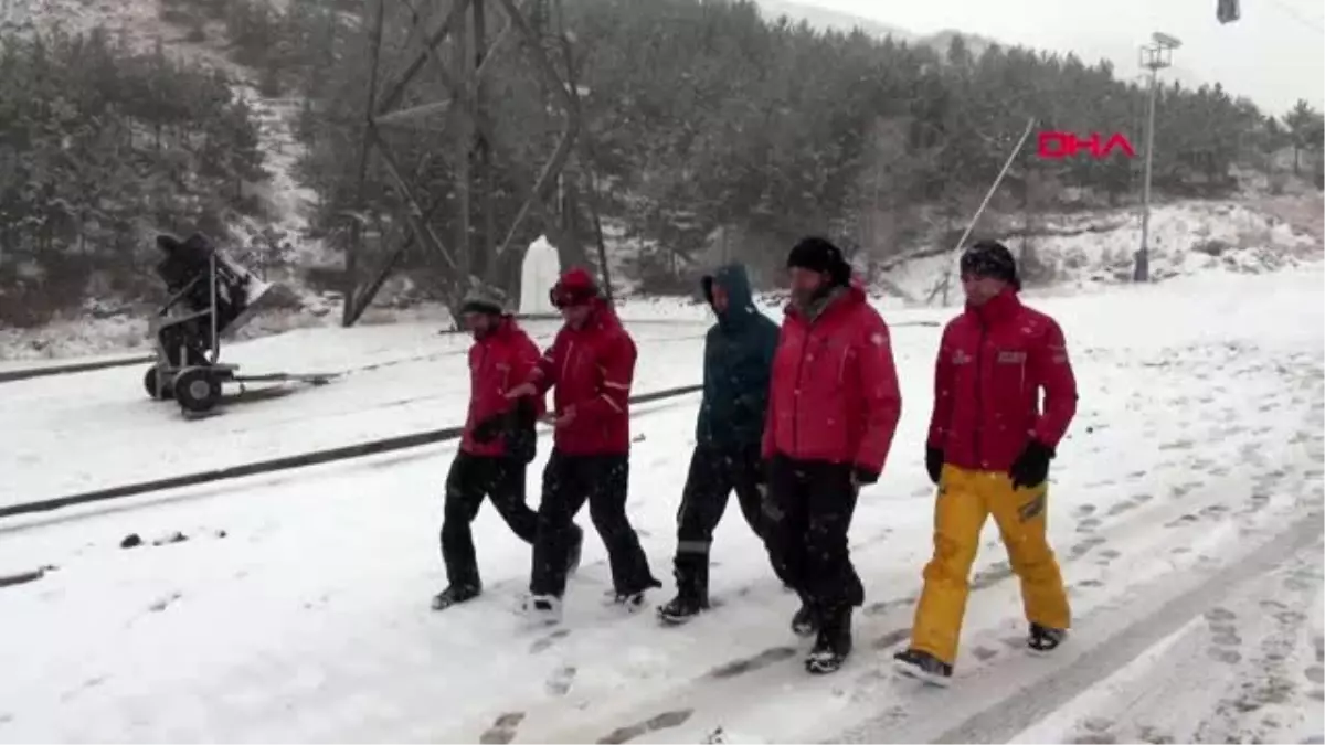 Erzurum beyaza bürünen palandöken, yeni sezona gün sayıyor