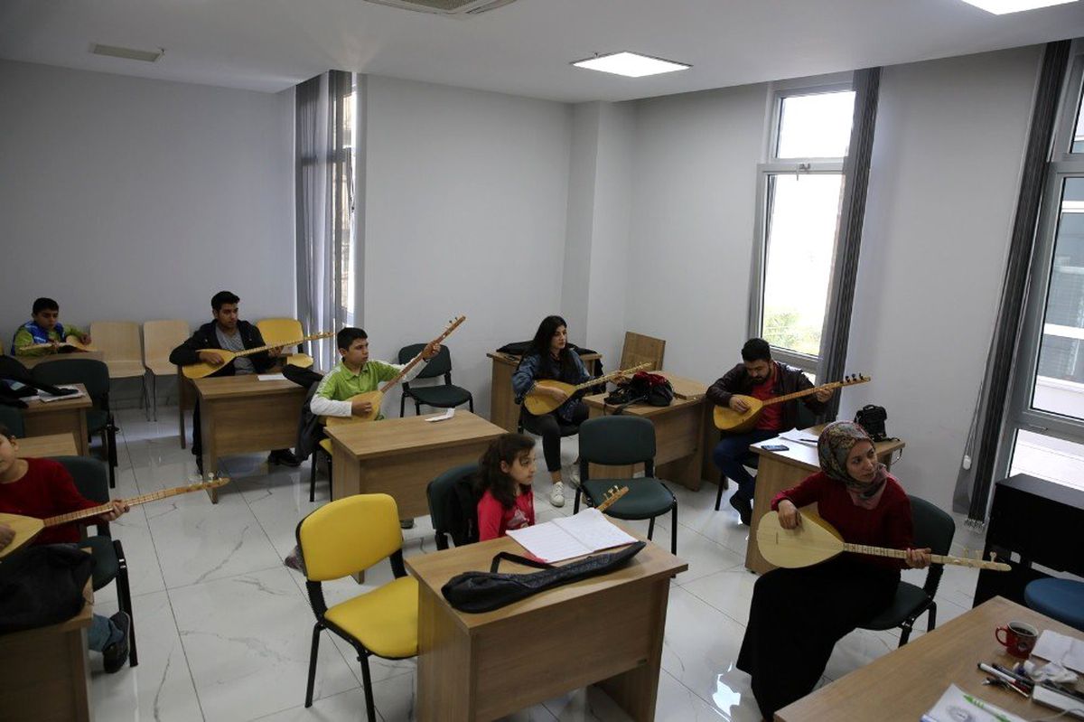 Haliliye\'de çok amaçlı kurslar ilgi görüyor