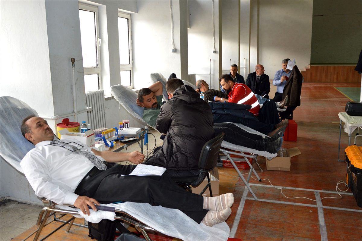 Havza Mesleki ve Teknik Anadolu Lisesinde kan bağışı kampanyası düzenlendi