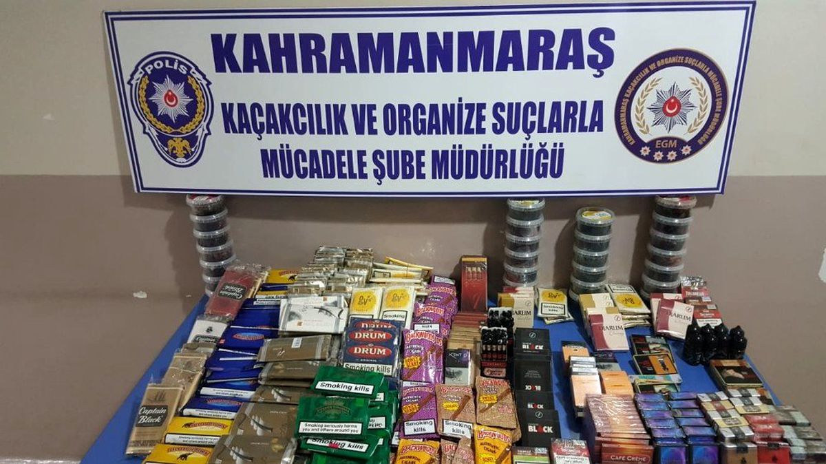Kahramanmaraş\'ta kaçakçılık operasyonlarında 4 kişi yakalandı