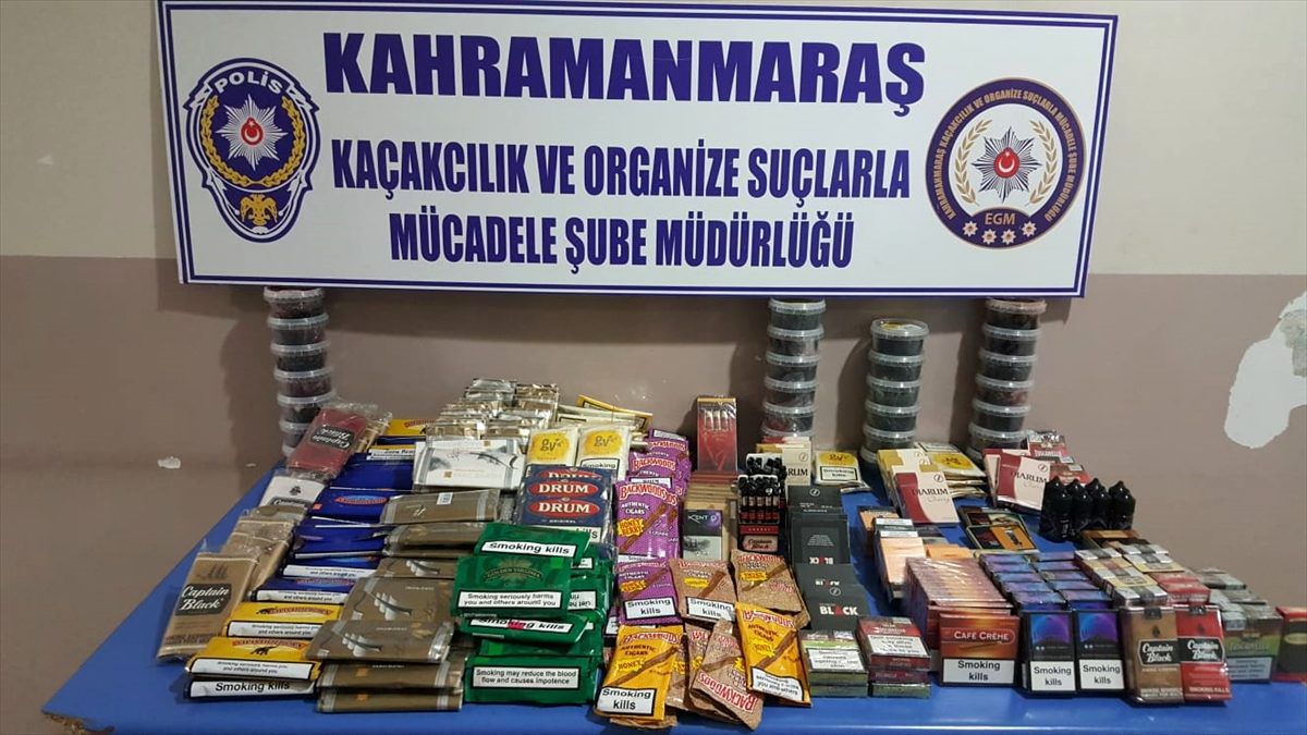 Kahramanmaraş\'ta kaçakçılık operasyonlarında 4 kişi gözaltına alındı