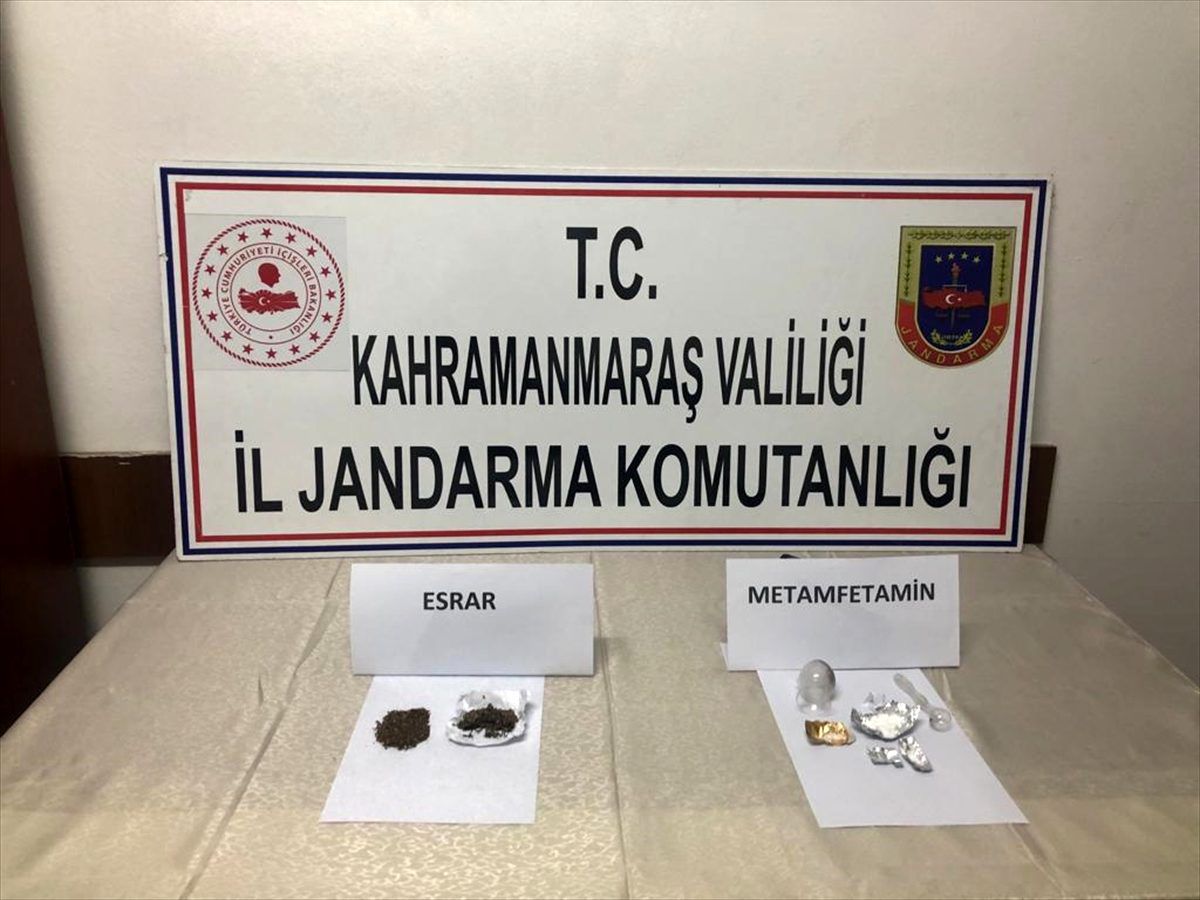 Kahramanmaraş\'ta uyuşturucu operasyonu