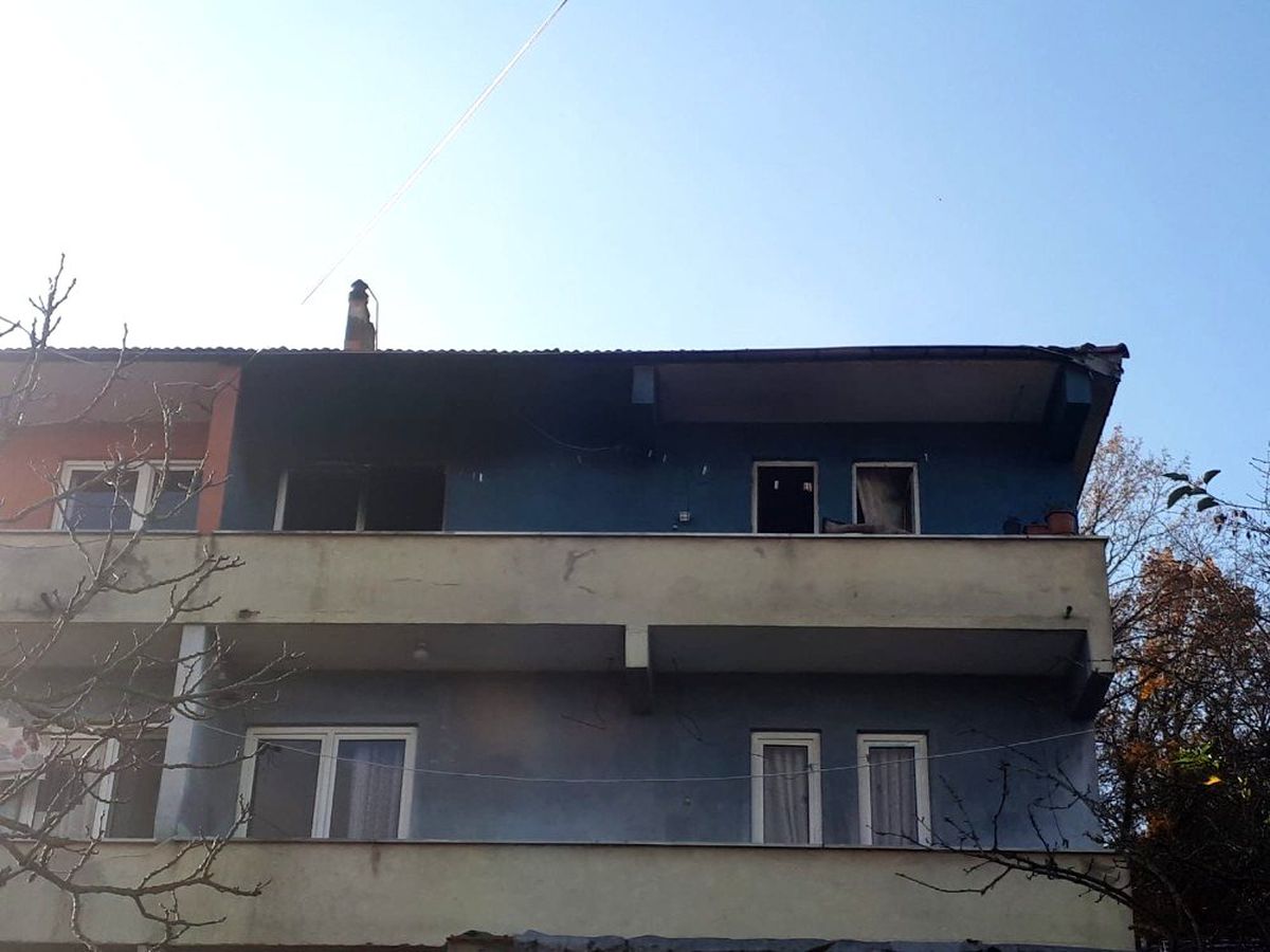 Marketten alınan televizyon patladı