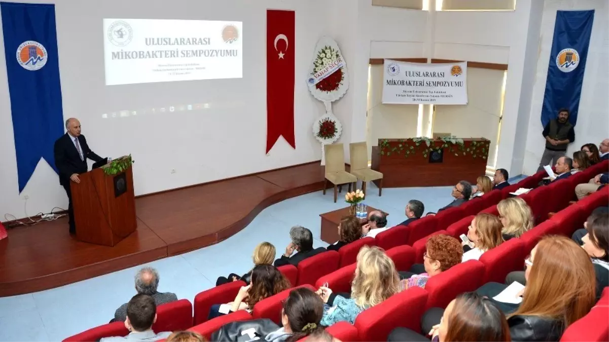 Mersin Üniversitesinde Uluslararası Mikobakteri Sempozyumu düzenlendi