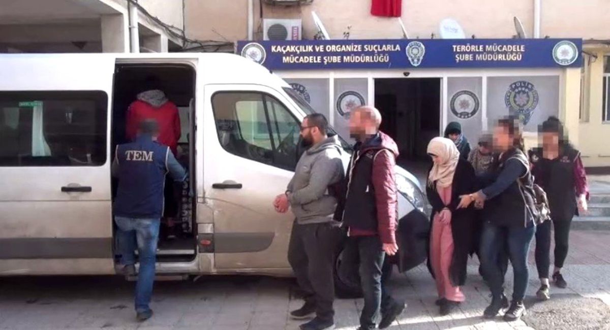 Şanlıurfa\'da Avrupalı 5 Deaş\'lı tutuklandı