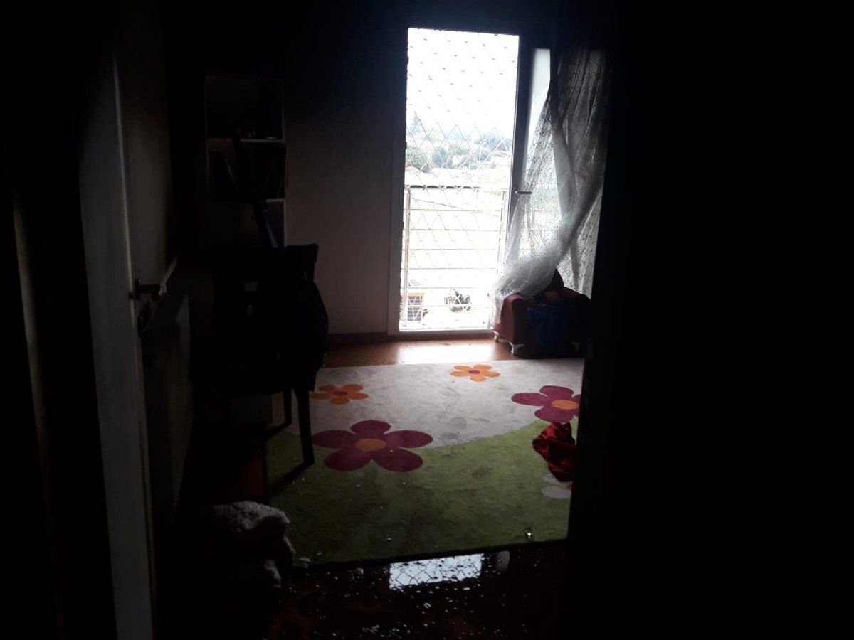 Tarsus\'ta bir sitede çıkan yangın korkuttu