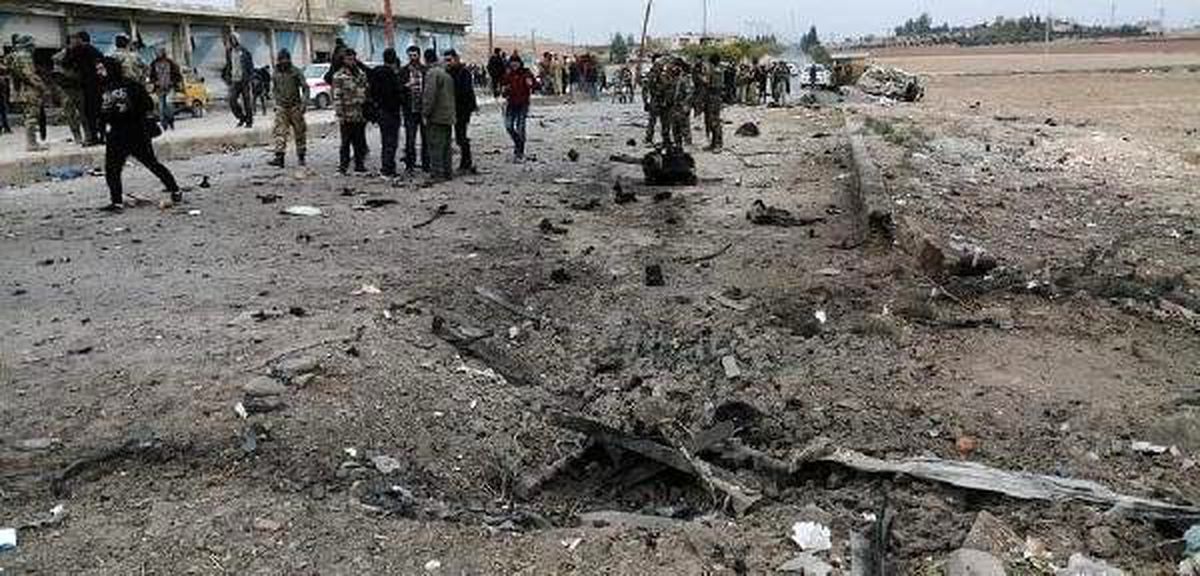 Tel Abyad\'da, bombalı araçlı saldırı (2)