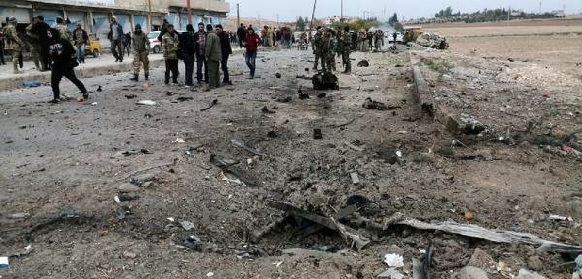 Tel Abyad\'da, bombalı araçlı saldırı: 7 yaralı
