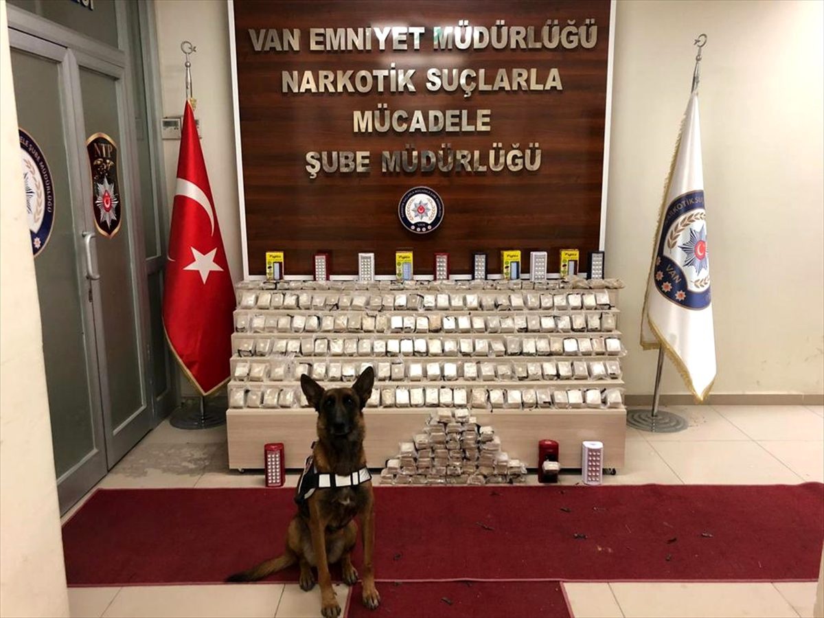 Van\'da kargoyla uyuşturucu sevkiyatı polise takıldı