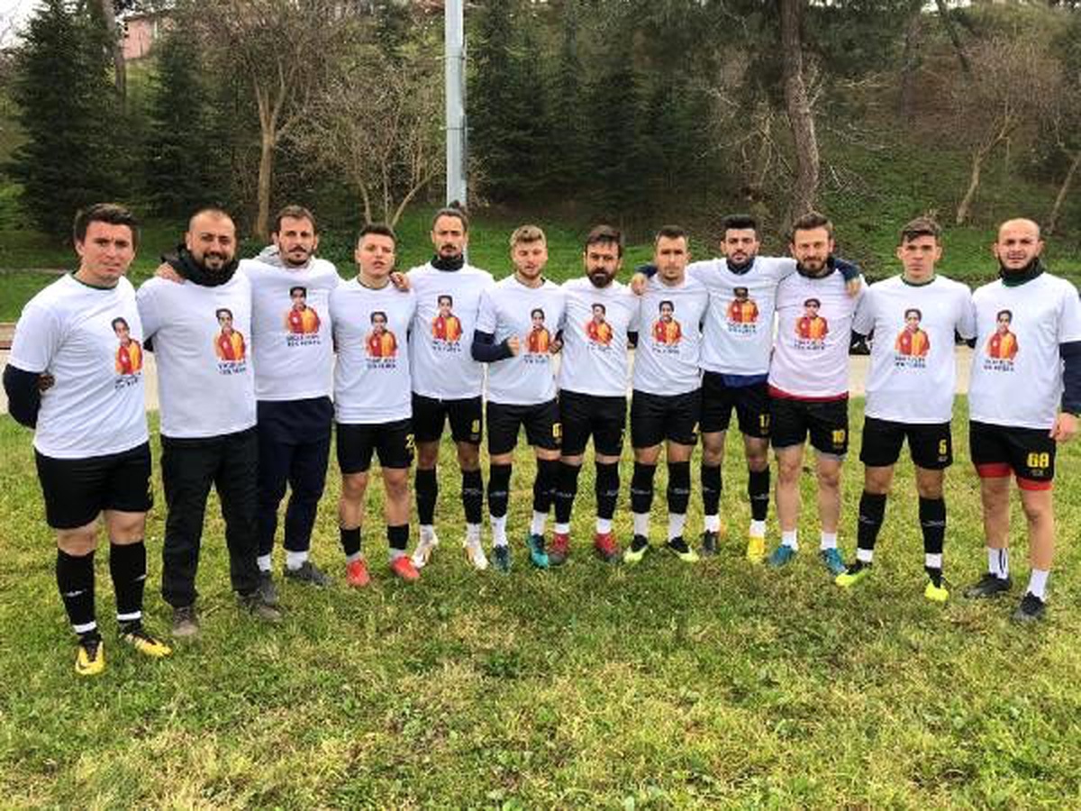 Amatör futbolcular, lösemi hastası Yiğit için \'Tek Yürek\' oldu