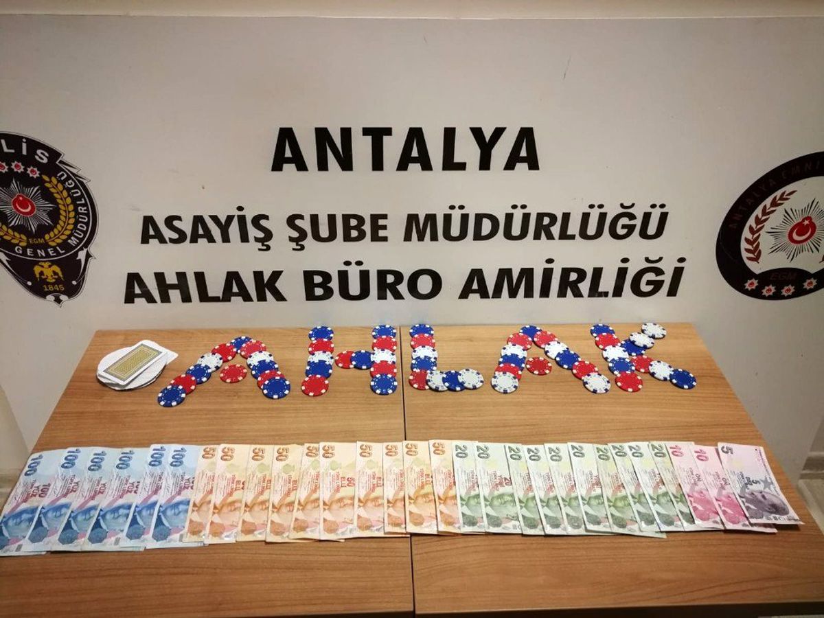 Antalya\'da kumar operasyonu
