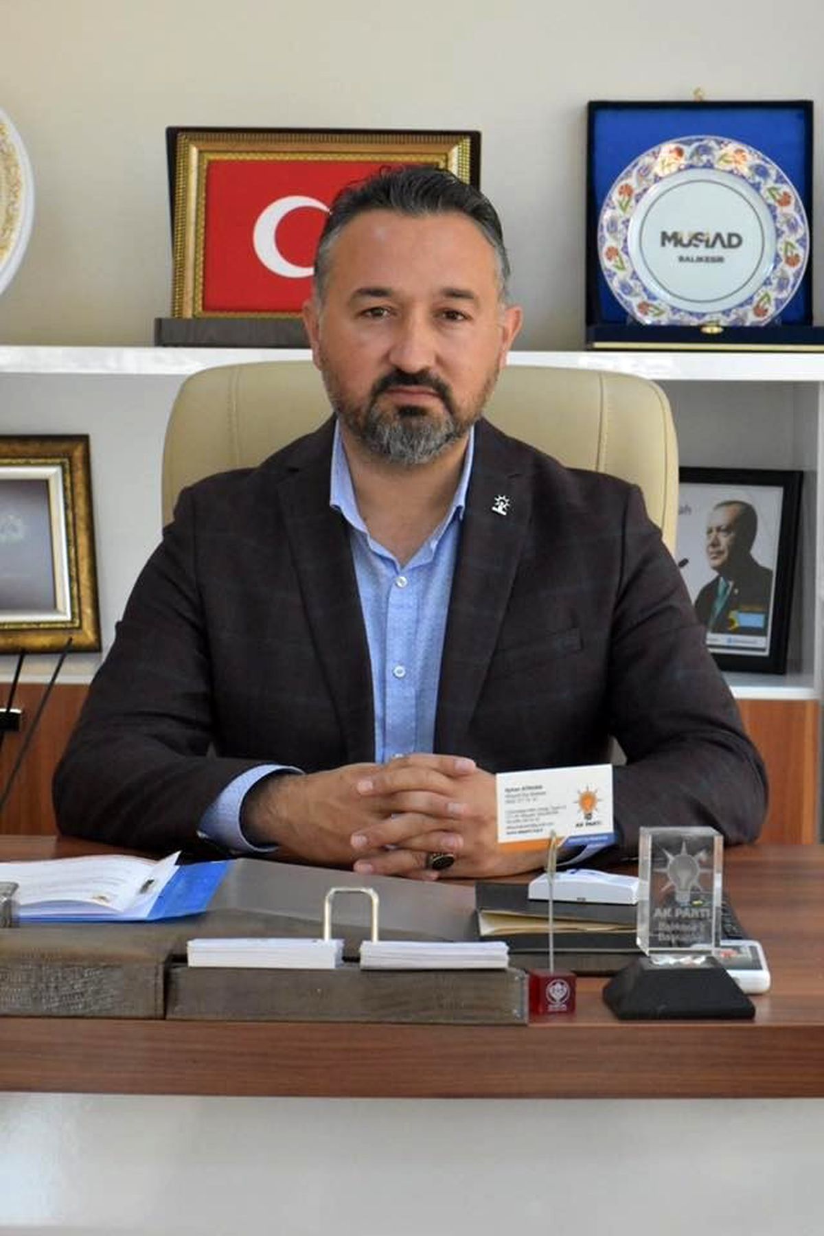 Ayhan Atahan AK Parti İl Başkanlığına adaylığını açıkladı