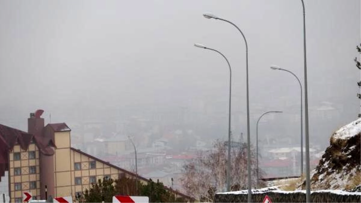 Erzurum\'da sis etkili oldu