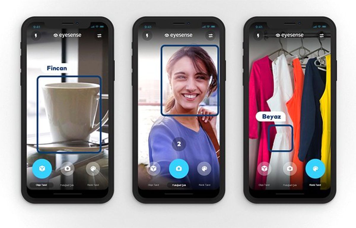 EyeSense uygulaması ile görme engelliler artık renkleri ayırt edebilecek