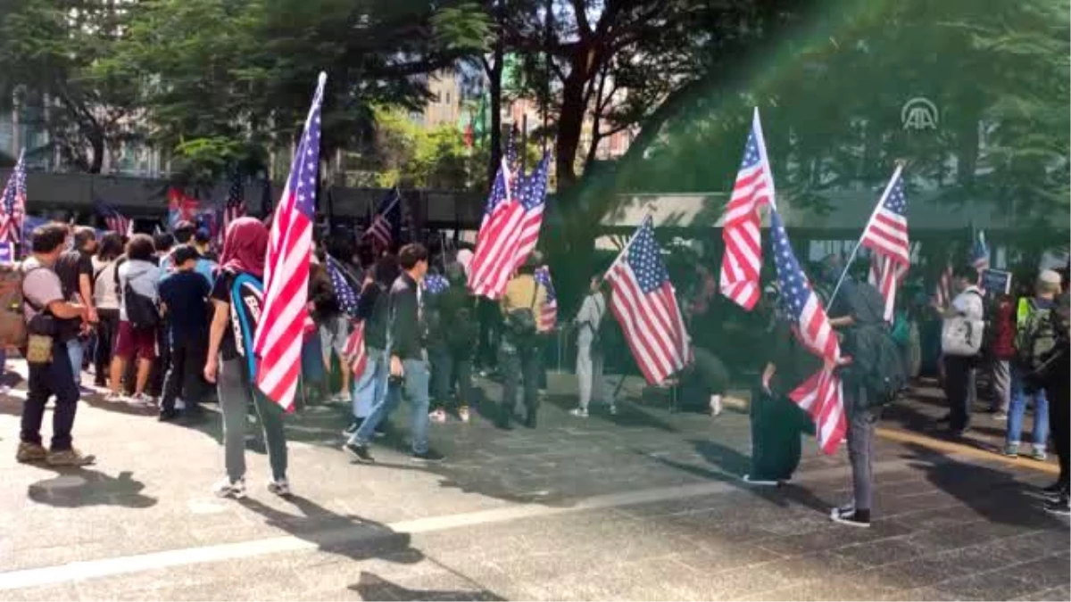 Göstericiler, ABD Konsolosluğu önünde toplandı - HONG