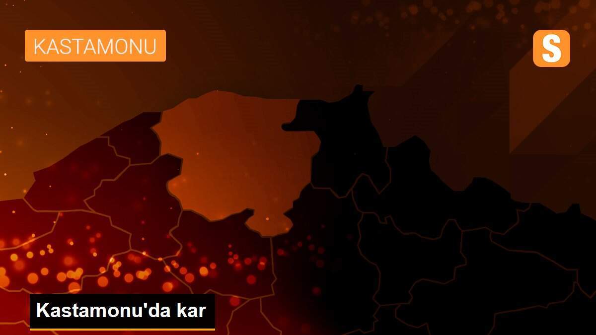 Kastamonu\'da kar