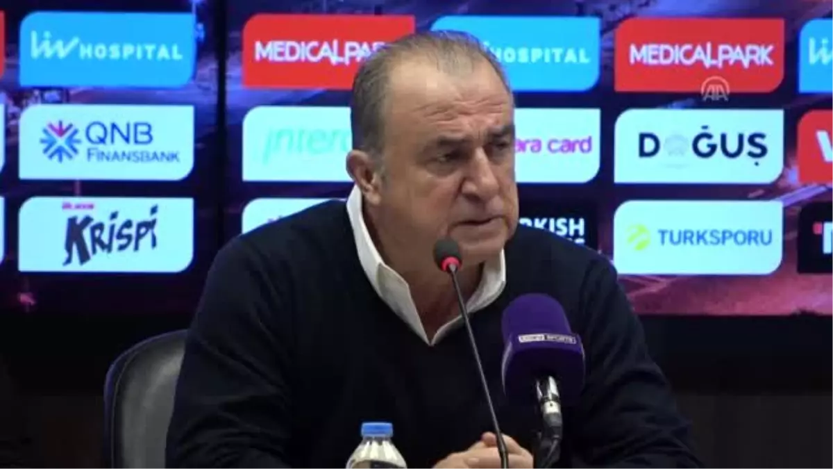 Maçın ardından - Galatasaray Teknik Direktörü Fatih Terim