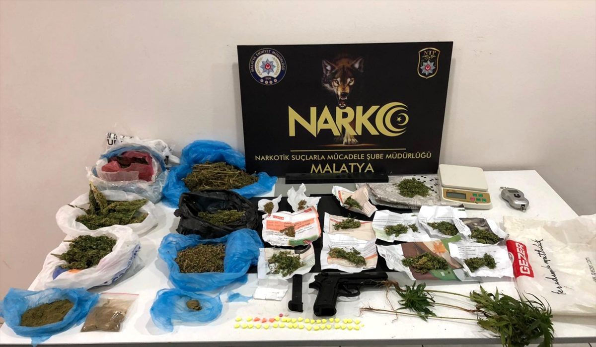 Malatya\'da uyuşturucu operasyonlarında 3 şüpheli tutuklandı