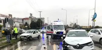 Samsun'da trafik kazası: 4 yaralı