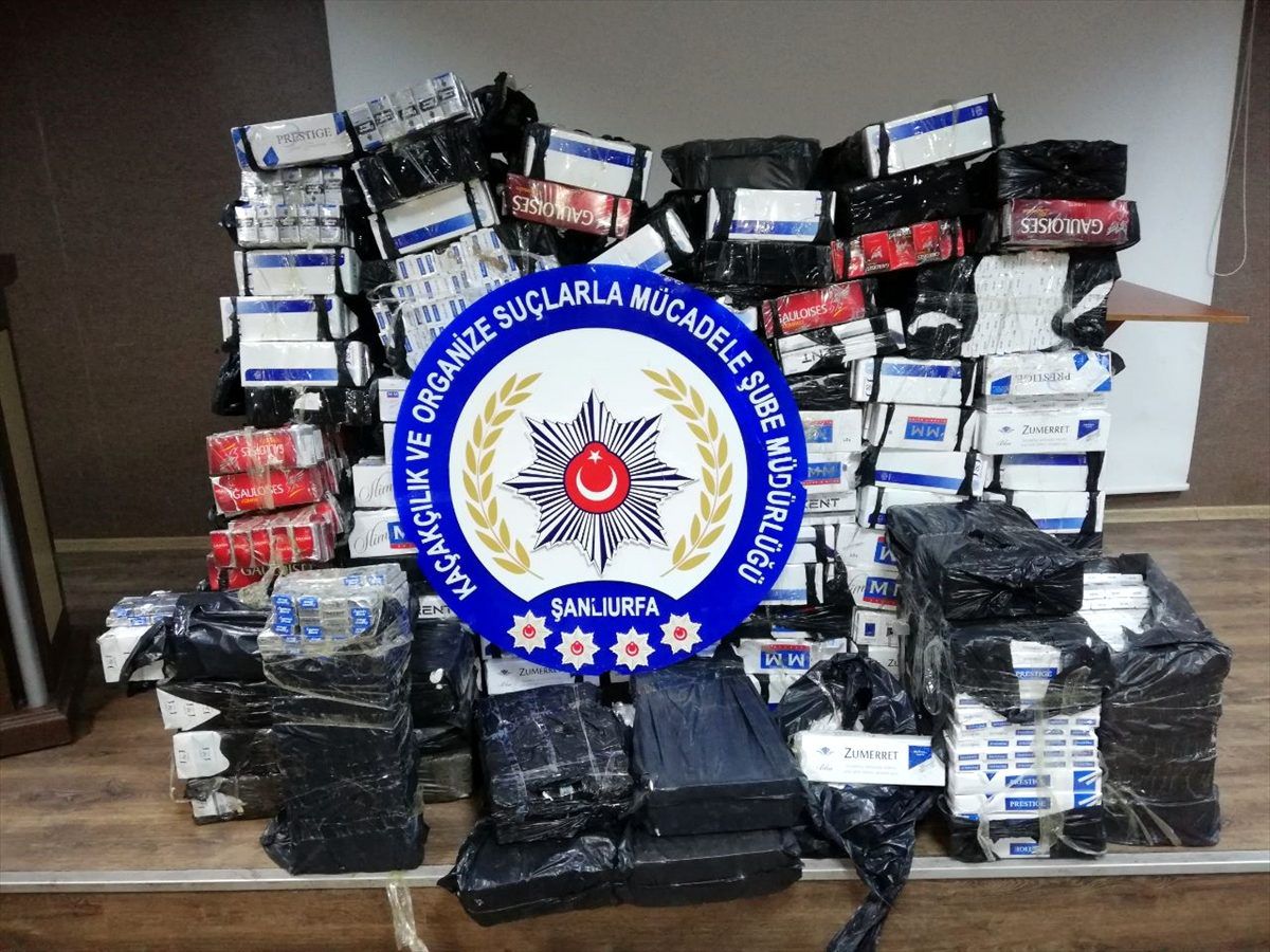 Şanlıurfa\'da kaçakçılık operasyonları: 29 gözaltı